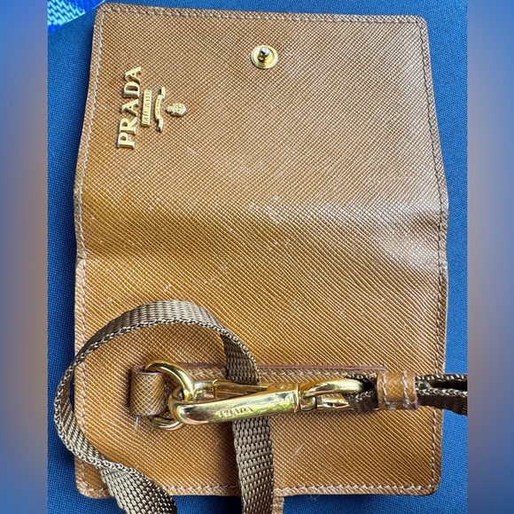 Prada Brown Leather Signature iPod Case Accessory - Picture 10 of 10